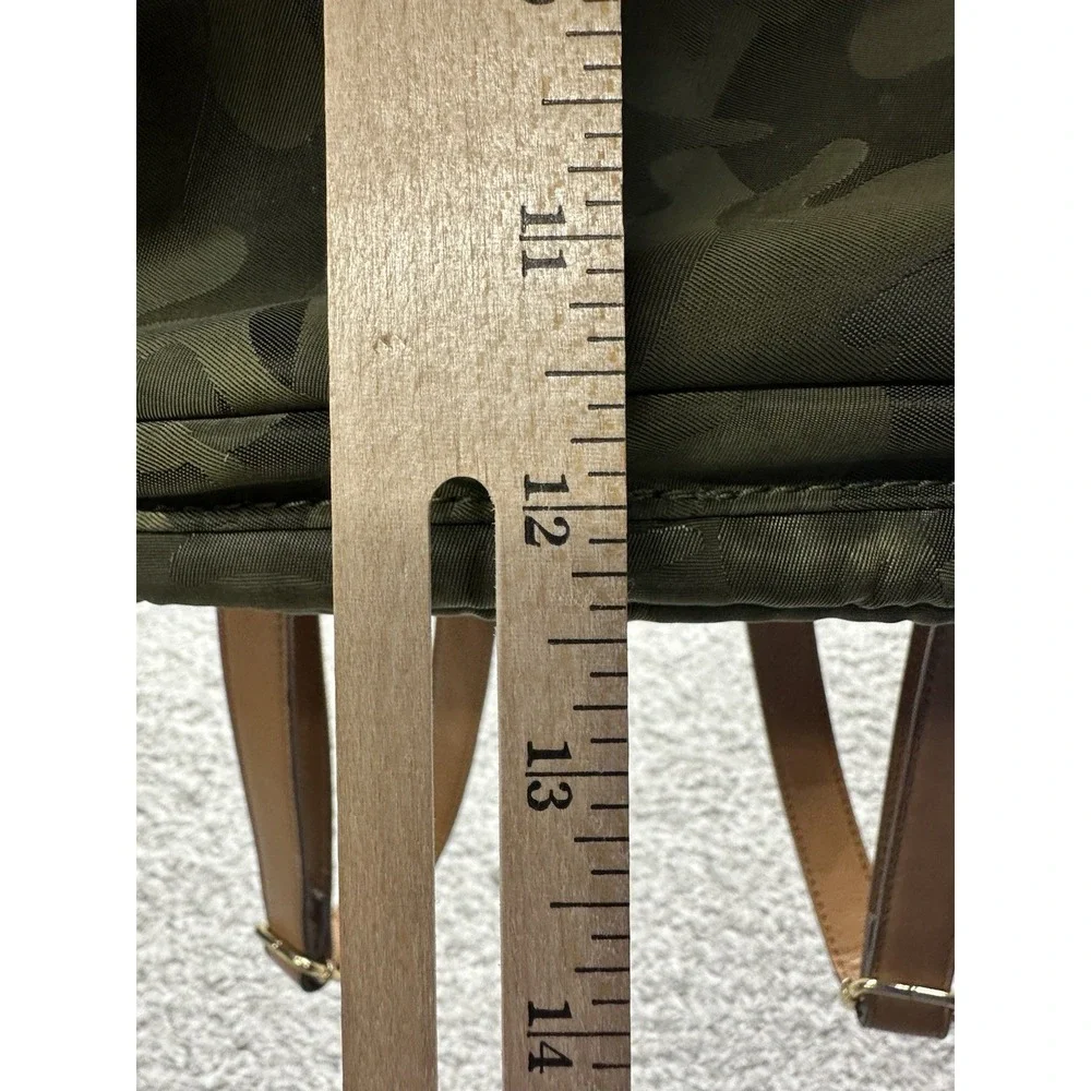 Tommy Hilfiger Women's Petite Backpack  Green Camo Green‎ Multiple Pockets